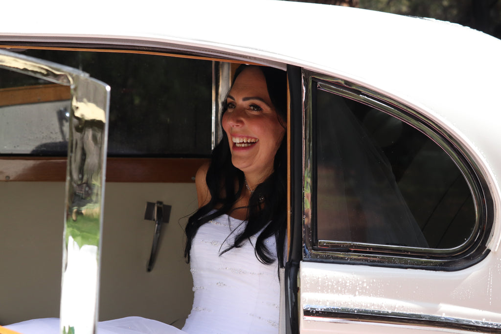 Stella York wedding dress hire Perth – hand beaded bodice with romantic soft ivory fitted skirt, fits AU4-6