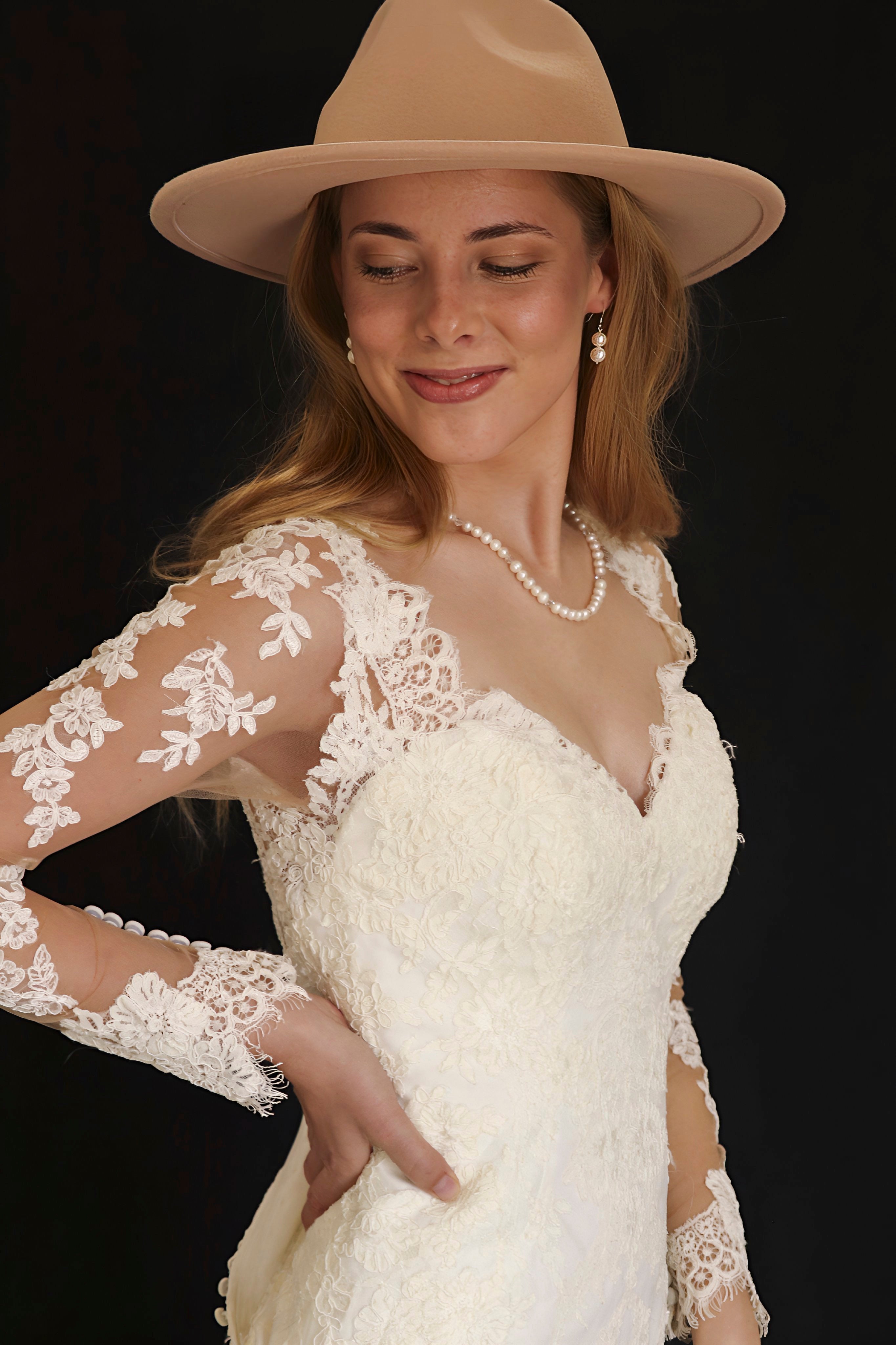 Soft and romantic Essense of Australia wedding dress hire Perth, fits AU12-14
