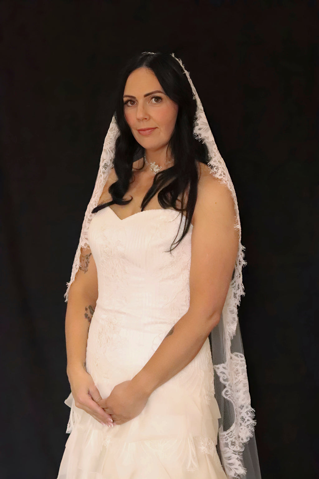 Martina Liana wedding dress hire Perth – finely structured bodice with luxuriously layered soft flowing skirt, fits AU12-14