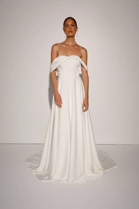 off shoulder wedding dress perth hire within reach for brides 